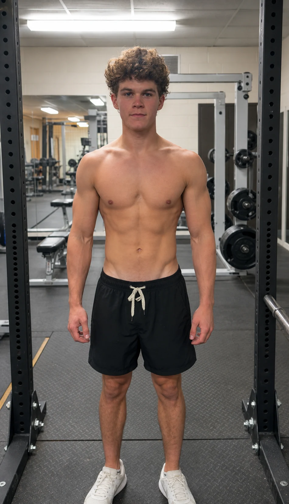 Jeb Baugh in the gym